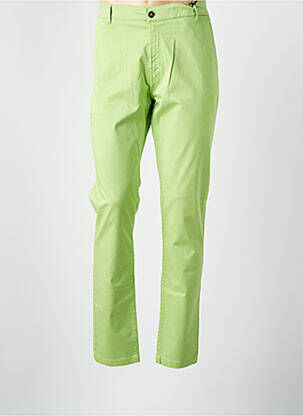 Pantalon chino stretch taille normale vert IMPAQT homme