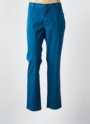 Pantalon chino stretch taille normale bleu COFOX homme
