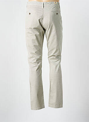 Pantalon droit stretch taille normale beige IMPAQT homme