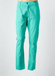 Pantalon droit stretch taille normale vert IMPAQT homme