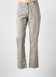 Pantalon chino stretch taille normale beige IMPAQT homme
