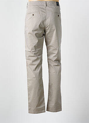 Pantalon chino stretch taille normale beige IMPAQT homme