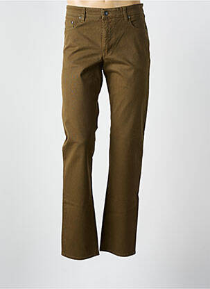 Pantalon droit stretch taille normale vert JOST homme