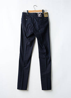 Pantalon slim stretch taille normale bleu MEYER homme