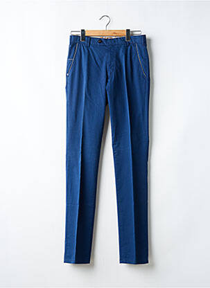 Pantalon slim stretch taille normale bleu MEYER homme