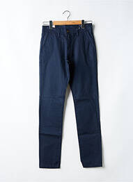 Pantalon chino stretch taille normale bleu IMPAQT homme