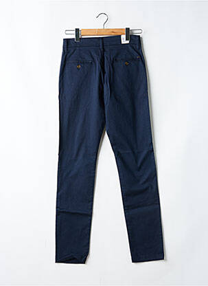 Pantalon chino stretch taille normale bleu IMPAQT homme