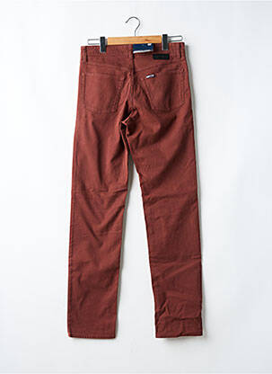 Pantalon slim stretch taille normale marron JOST homme