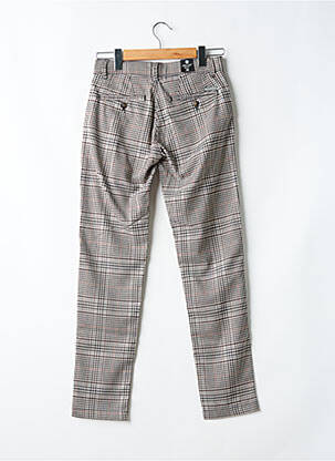 Pantalon slim stretch taille normale beige IMPAQT homme