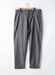 Pantalon droit tissage chiné taille normale gris EDWEEN PEARSON homme