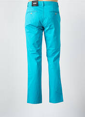 Pantalon chino bleu DELAHAYE pour homme seconde vue