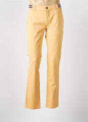 Pantalon chino jaune DELAHAYE pour homme seconde vue