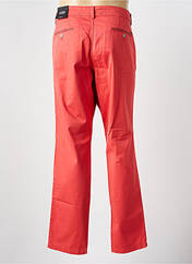 Pantalon chino rouge DELAHAYE pour homme seconde vue