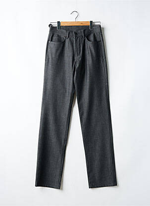 Pantalon droit gris SAINT HILAIRE pour homme