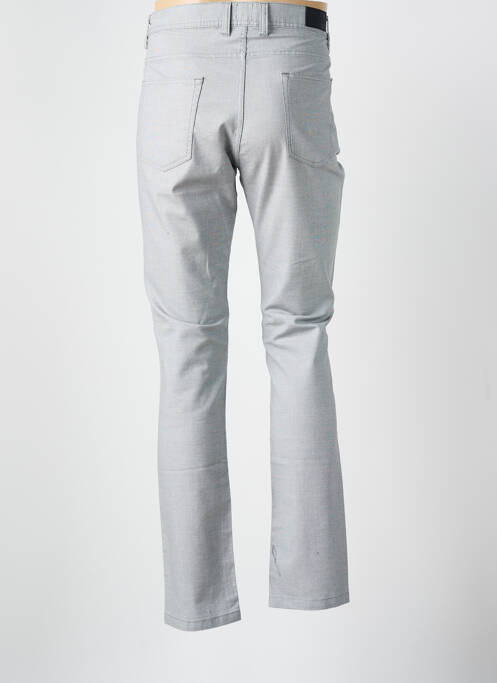 Pantalon droit stretch taille normale gris IMPAQT homme