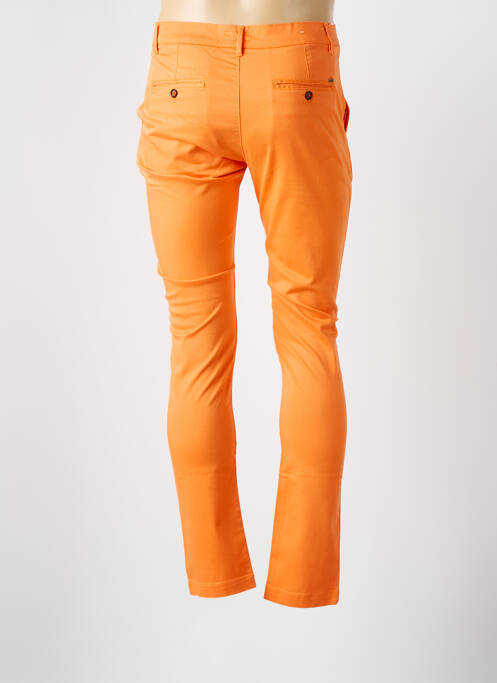 Pantalon chino stretch taille normale orange IMPAQT homme