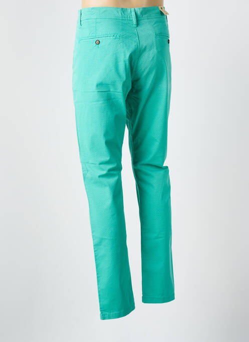 Pantalon droit stretch taille normale vert IMPAQT homme