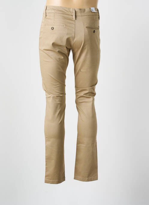 Pantalon chino stretch taille normale marron IMPAQT homme