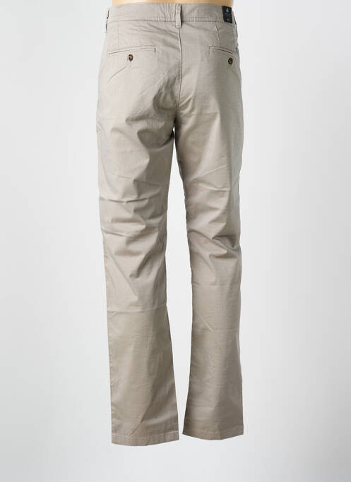 Pantalon chino stretch taille normale beige IMPAQT homme