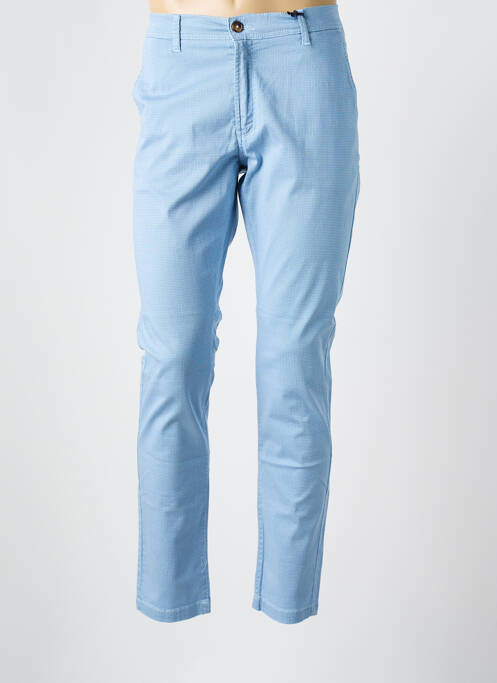 Pantalon chino stretch taille normale bleu IMPAQT homme