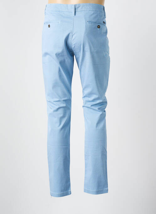 Pantalon chino stretch taille normale bleu IMPAQT homme