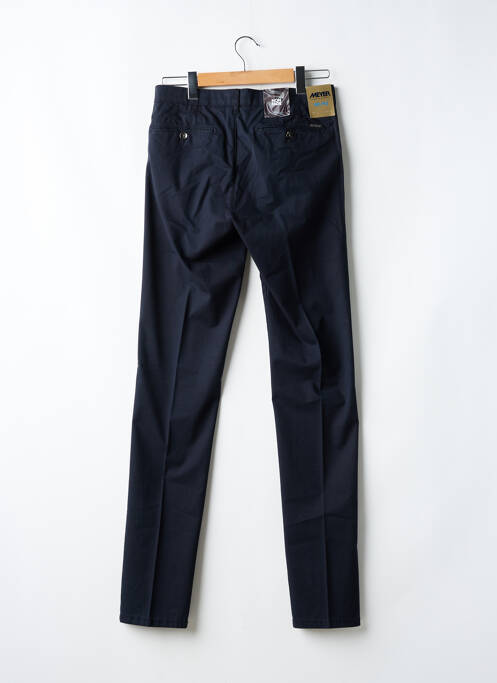 Pantalon slim stretch taille normale bleu MEYER homme