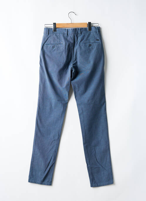 Pantalon droit stretch taille normale bleu LCDN homme