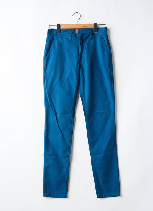 Pantalon chino stretch taille normale bleu IMPAQT homme