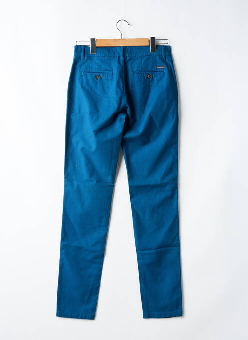 Pantalon chino stretch taille normale bleu IMPAQT homme