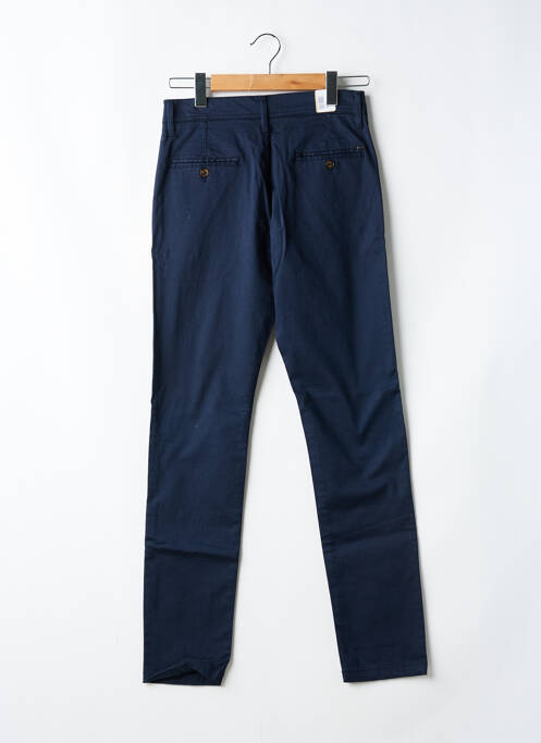Pantalon chino stretch taille normale bleu IMPAQT homme