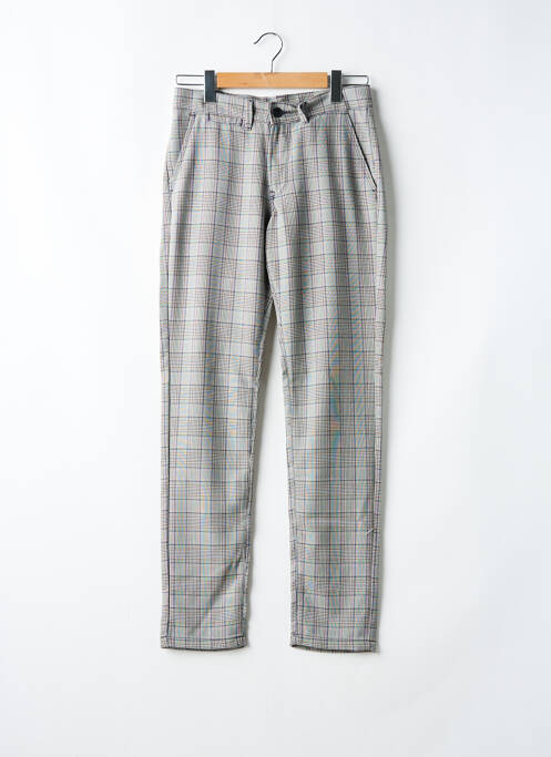 Pantalon slim stretch taille normale gris IMPAQT homme