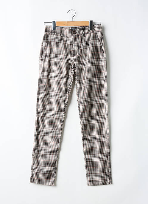 Pantalon slim stretch taille normale beige IMPAQT homme