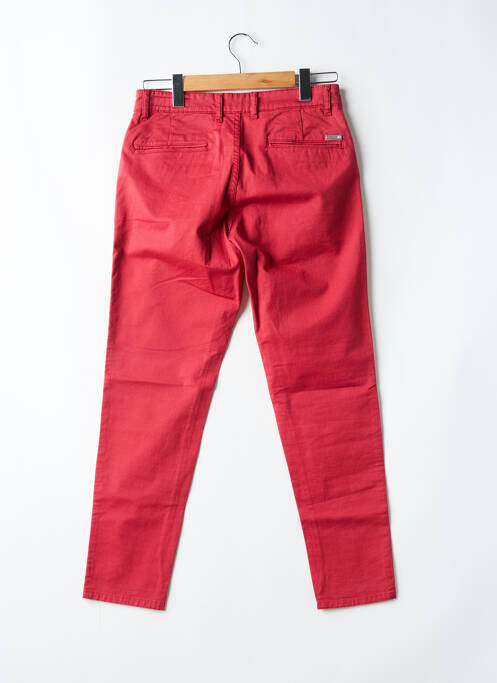Pantalon chino stretch taille normale rouge EDWEEN PEARSON homme