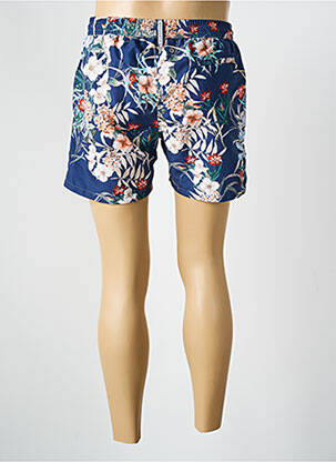 Short de bain imprimé fantaisie bleu EUROPANN homme