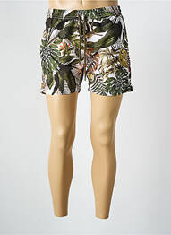 Short de bain imprimé fantaisie vert EUROPANN homme