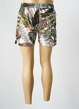 Short de bain imprimé fantaisie vert EUROPANN homme
