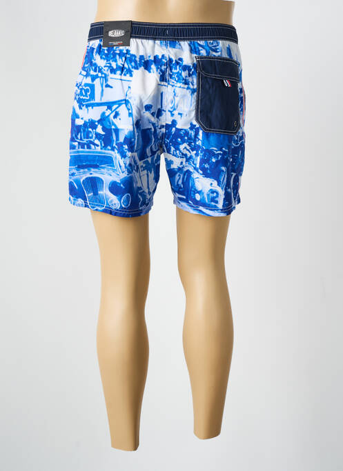 Short de bain bleu DELAHAYE pour homme