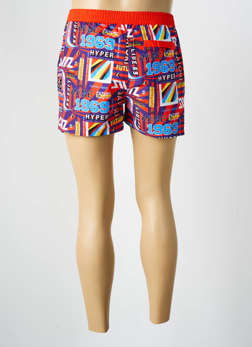 Short de bain orange KENZO pour homme