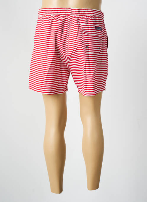 Short de bain rouge RE DEL MARE homme