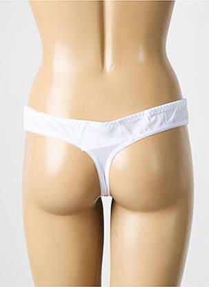 Tanga tanga blanc GORTEKS femme