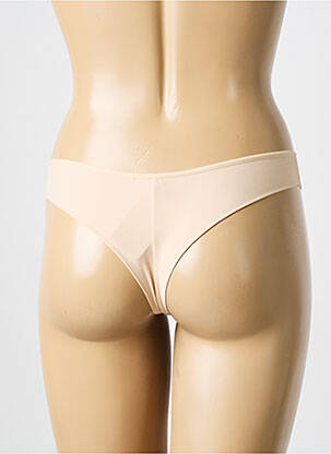 String string beige GORTEKS femme