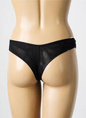 Tanga noir GORTEKS pour femme seconde vue