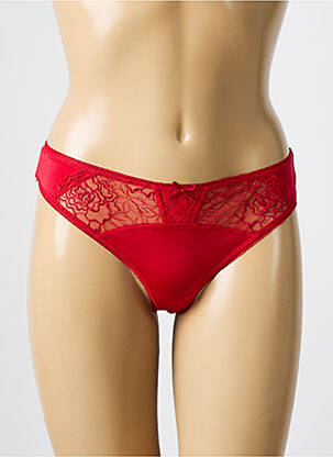 Tanga rouge GORTEKS pour femme