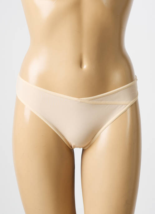 String string beige GORTEKS femme