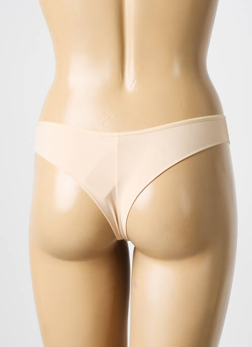 String string beige GORTEKS femme