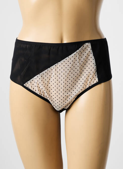 Culotte haute noir GORTEKS pour femme