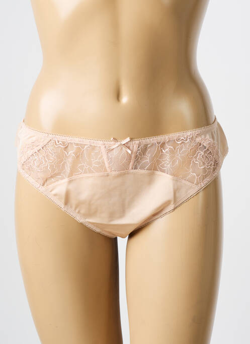 Tanga beige GORTEKS pour femme