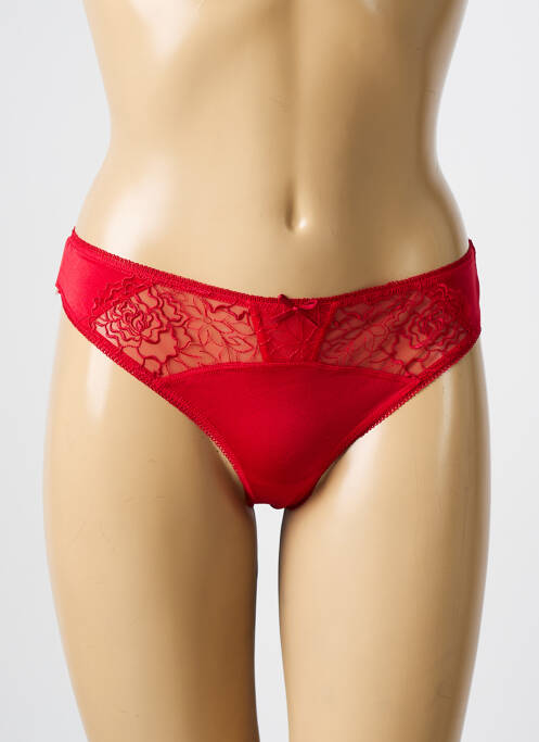 Tanga rouge GORTEKS pour femme