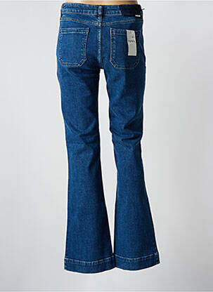 Jean coupe flare stretch taille normale bleu FIVE femme