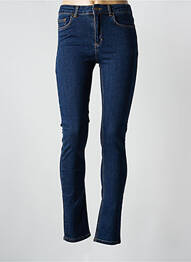Jeans coupe slim stretch taille normale bleu FABIENNE CHAPOT femme